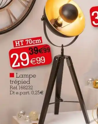 Lampe Trepied
