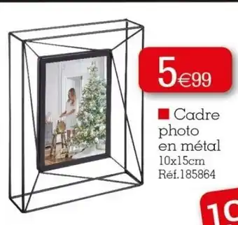 Kandy Cadre Photo En Metal offre