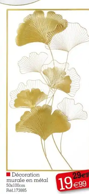 Kandy Decoration Murale En Metal offre