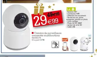Camera de Surveillance Connectée multifonctions