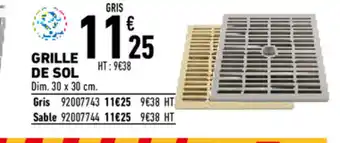 Brico Cash Grille de sol offre
