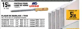 Brico Cash Plaque de doublage + TH38 offre