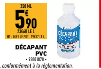 Décapant PVC