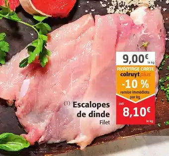 Escalopes de dinde