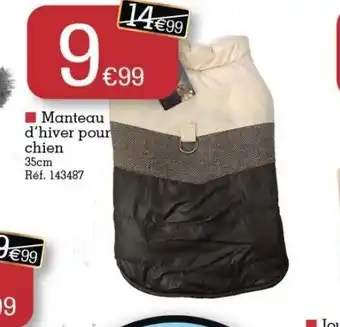 Kandy Manteau d'Hiver Pour Chien 35cm offre