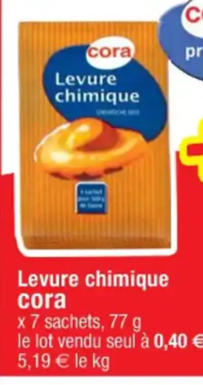 Cora x Carrefour Levure Chimique Cora offre