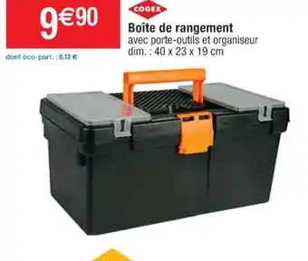 Cora x Carrefour Boite de Rangement offre