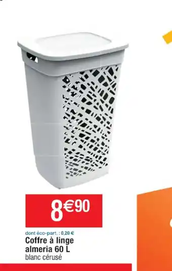 Cora x Carrefour Coffre A Linge Almeria 60 L offre