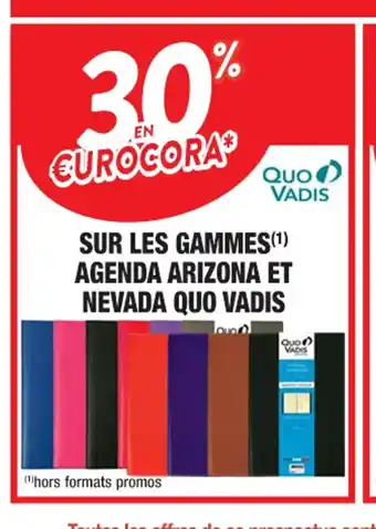 Sur Les Gammes Agenda Arizona Et Nevado Quo Vadis