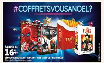 Auchan Coffrets vidéo de fin d'année ! offre