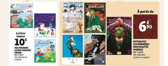 Auchan Mes premiers livres sonores grund, les dernières nouveautés mangas offre