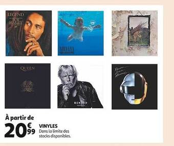 Auchan Vinyles offre