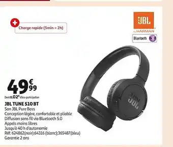 Auchan Jbl tune 510 bt offre