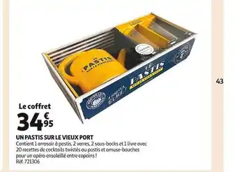 Auchan Un pastis sur le vieux port offre