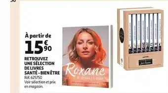 Auchan Livres santé - bien être offre