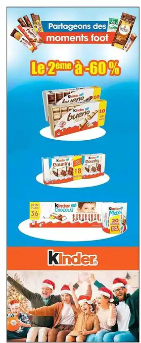 Cora x Carrefour Kinder offre