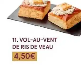 Vol-au-vent de ris de veau