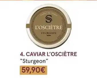 Monoprix Caviar l'osciètre offre