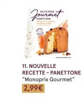 Nouvelle recette - panettone