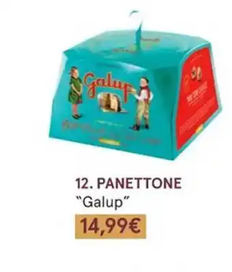 Monoprix Panettone offre
