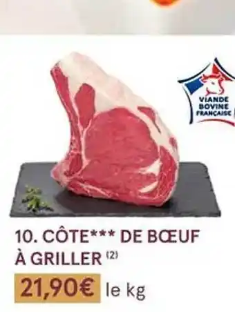 Monoprix Côte*** de bœuf à griller offre