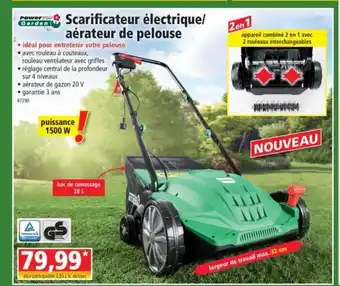 Norma Scarificateur électrique - Aérateur De Pelouse offre
