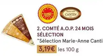 Comté a.o.p. 24 mois sélection