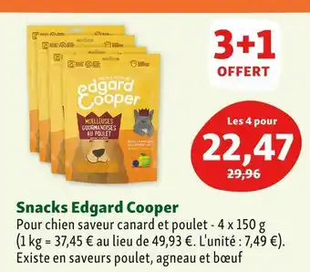 Snacks edgard cooper