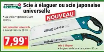 Norma Scie à élaguer Ou Scie Japonaise Universelle offre