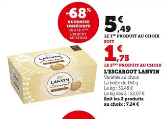 Lanvin l'escargot lanvin