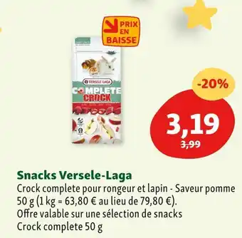 Maxi Zoo Versele-laga snacks offre