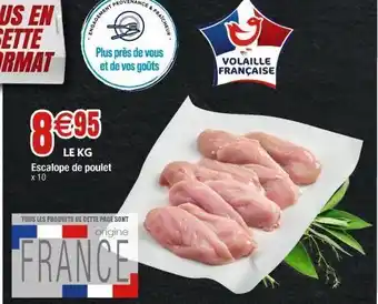 Cora x Carrefour Escalope offre