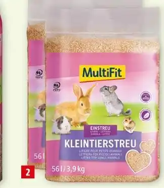 Maxi Zoo Multifit 2ème à - 40% sur toutes les litières multifit offre