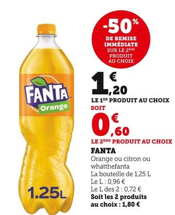 Super U Fanta fanta offre