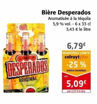 Colruyt Bière desperados offre