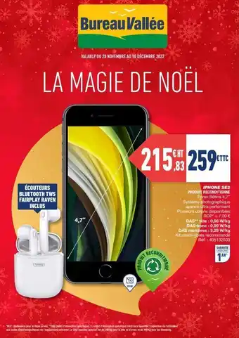 Bureau Vallée Iphone apple offre