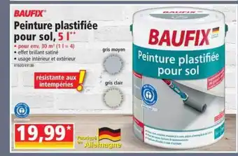 Norma Peinture Plastifiée Baufix offre