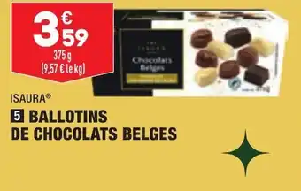 ALDI Ballotins De Chocolats Belges offre