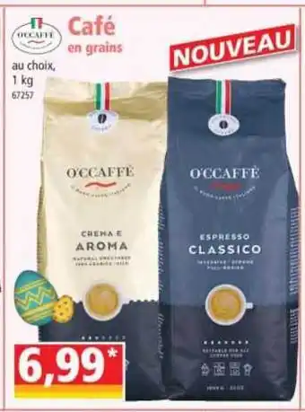 Norma Café En Grains O'ccaffè offre