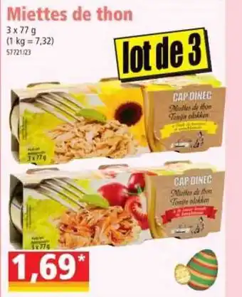 Norma Miettes De Thon offre
