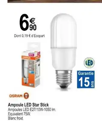 Ampoule Led Store Stick Osram