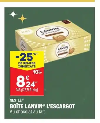 Boite Lanvin L;escargot