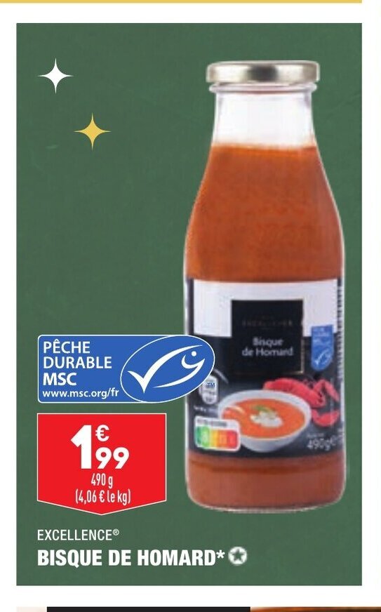 Promo Bisque De Homard chez ALDI