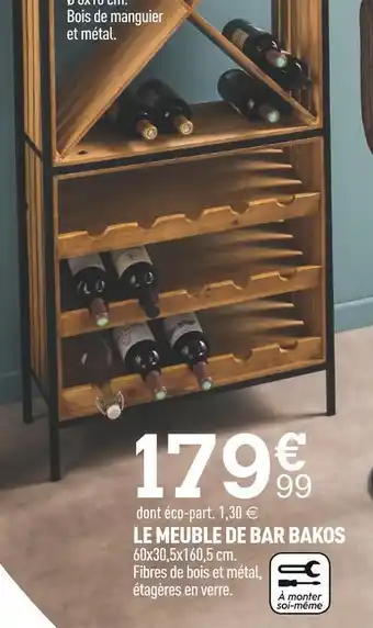 Le meuble de bar bakos