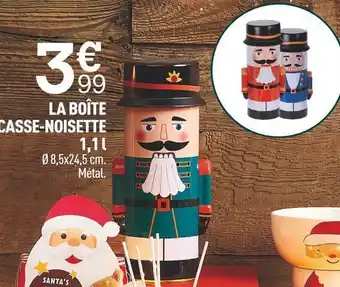 Centrakor La boîte casse-noisette 1,1 l offre