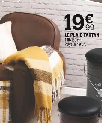 Centrakor Le plaid tartan offre