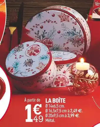 Centrakor La boîte offre