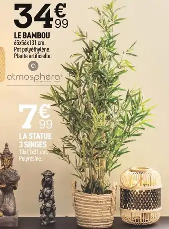 Centrakor Atmosphera le bambou offre
