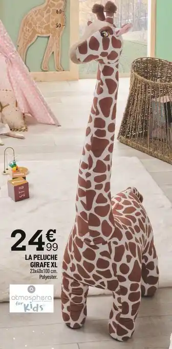 Centrakor Atmosphera la peluche girafe xl offre