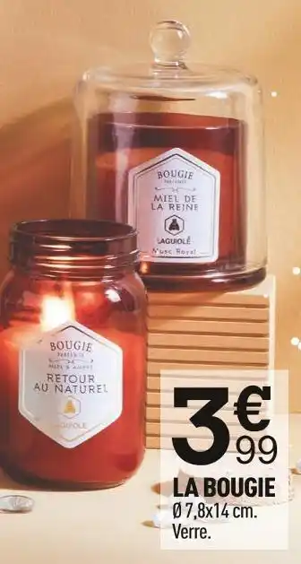 Centrakor La bougie offre